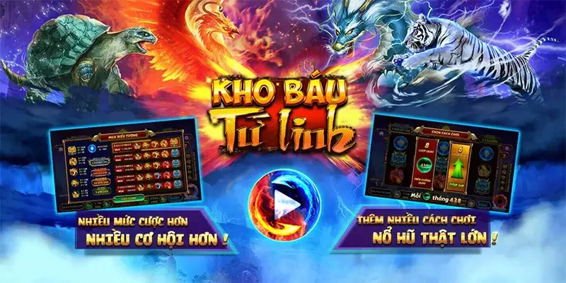 Game Tứ Linh mang đến giây phút giải trí thú vị đỉnh cao