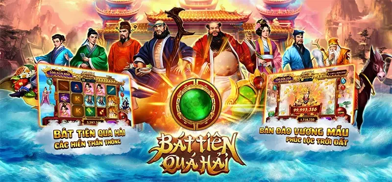 Game Bát Tiên Quá Hải trong Nổ Hũ siêu đặc sắc