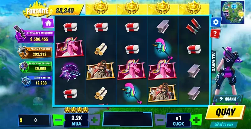 Tựa game Fortnite mang lại nhiều trải nghiệm đặc sắc Tựa game Fortnite mang lại nhiều trải nghiệm đặc sắc
