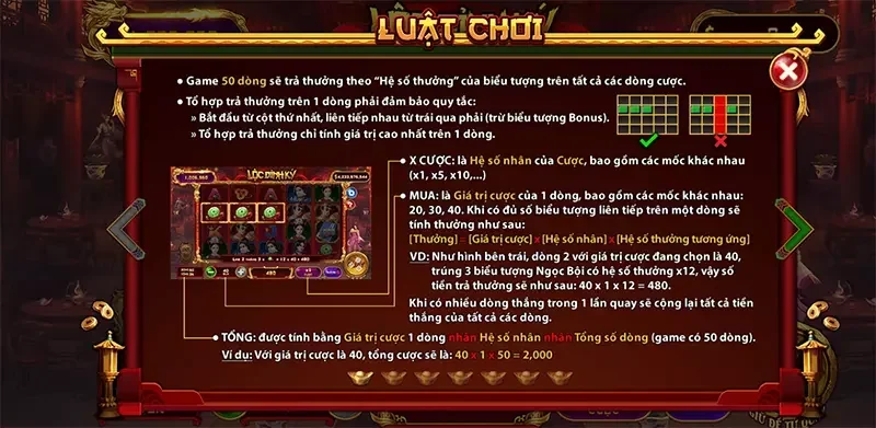 Trải nghiệm game Lộc Đỉnh Ký sẽ nhận được phần thưởng hấp dẫn
